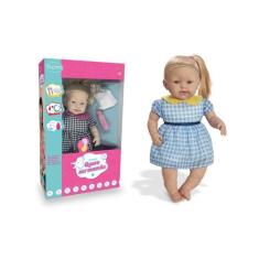 Boneca Quero Ser Mamãe Faz Xixi Com Acessórios - Pupee