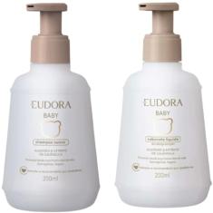 Kit Eudora Baby Sabonete Líquido + Shampoo