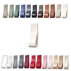 Kit com 08 Puxadores Doken para Móveis Armário Guarda Roupa Gaveta Porta Baús Caixas Bandeja Cesto Tábua - Cor Textura de Couro…