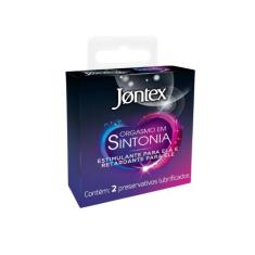 Preservativo Jontex Orgasmo em Sintonia 2 Unidades, 2 Unidades