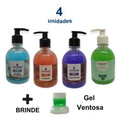 4 Sabonete Líquido Perfumado Grosso Hidratante Corporal Cheiroso 250ml