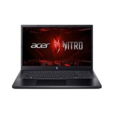Notebook Gamer Acer Nitro V15 ANV15-51-57WS Intel Core i5 13ª G. Linux Gutta 8GB 512SSD RTX3050 15.6"