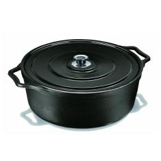 Caçarola Alça Ferro Tampa Aço 40Cm 15 Litros