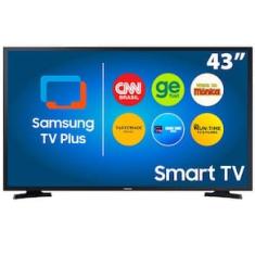 Smart TV 43" LED Full HD Samsung T5300 com HDR, Sistema Operacional Tizen, Wi-Fi, Espelhamento de Tela, Dolby Digital Plus, HDMI e USB