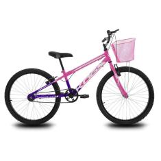 Bicicleta Infantil Aro 24 KOG Feminina com Cestinha-Feminino