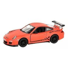 Coleção Miniatura Carro Porsche 911 GT3 RS Laranja Escala 1:36 - Kinsm
