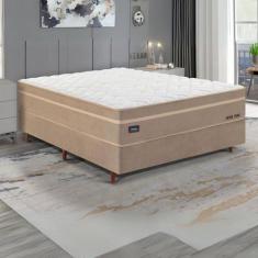 Cama Box Casal Molas Ensacadas Tecnologia Gel Sense,health Protection 