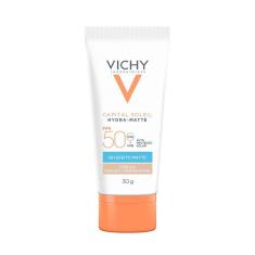 Protetor Solar Vichy Capital Sole Hydra Matte FPS 50 Cor 2.0 30g