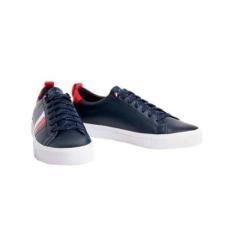 Tênis Couro Tommy Hilfiger Dino Midnight Masculino-Masculino