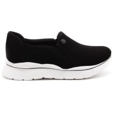 Tênis Kolosh Flatform Slip On Nobuck Perfuros C2663-Feminino