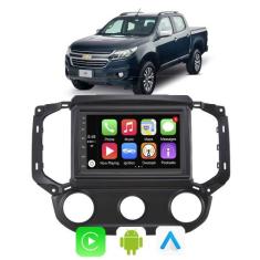 Kit Multimídia Android S10 Trailblazer 2017-2021 7 Pol CarPlay/Android