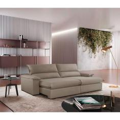 Sofá Filadélfia Veludo 2 Módulos 120cm B25cm Meu Sofá Online B002 Veludo Capuccino