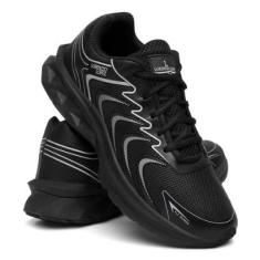 Tênis Masculino Esporte Cadarço Academia Caminhada Conforto Dia a Dia-Masculino