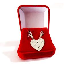 Colar Best Friends Forever Amigas Aço Inox