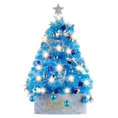 Mini Árvore de Natal Migaven 60cm (2 Pés) com Luzes e Enfeites
