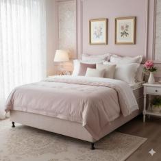 Cama Box Casal Castor Class Pocket 138x188x52 + Box Castor, Bege, Casa