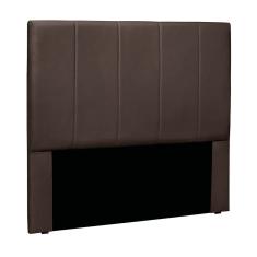 Cabeceira Cama Box Queen 160 cm Arizona Veludo Marrom S04 - D`Rossi