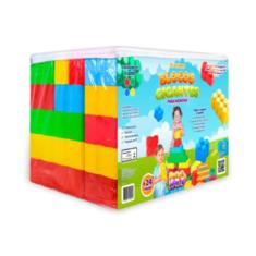 Blocos De Montar Gigantes - 2 Kits De 50 Peças - Pegue & Monte