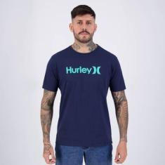 Camiseta Hurley Solid Marinho, M