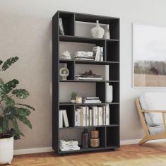 Estante para Livros 5 Prateleiras 12 Nichos Euforia Yescasa em Mdp