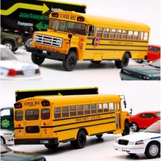 Miniatura Onibus Escolar Americano Gmc 6000 Ixo Escala 1/43