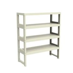 Estante Quadra com 4 Prateleiras - Organize, Fendi