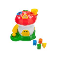 Brinquedo Educativo Cogumelo Didático Tchuco Baby 0217 - Samba Toys