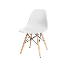 Cadeira Eames DSW Base Madeira - Branca - ordesign, Branco, 1