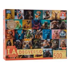 Quebra-cabeça IA Dogverso 500 Peças - Toyster - Toyster Brinquedos