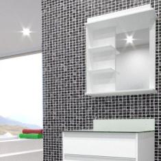 Espelheira Para Banheiro Com Led 61cm Palermo Móveis Bonatto