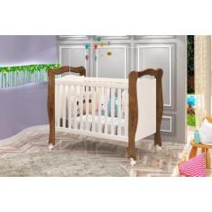 Berço ALV Tipo Americano em MDF com Estrado em madeira com Certificado