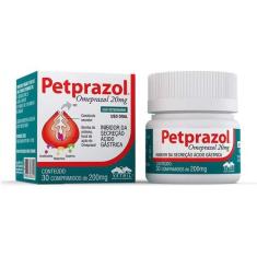 Inibidor de Secreção Ácido-gástrica Petprazol para Cães e Gatos - 20mg