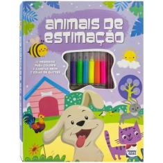 Livro - Meu Adorável Superlivro de Colorir: Animais de Estimação