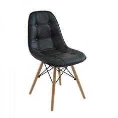 Cadeira Madeira Maciça e Poliuretano Eiffel Botonê - Versi