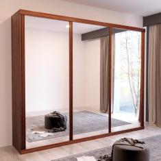 Guarda Roupa Casal Aspen Crystal 3 Portas 4 Gavetas Bom Pastor