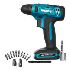 Parafusadeira sem Fio com Carregador 12V/10mm WS2555K Wesco