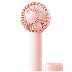 SWEETFULL Mini ventilador portátil - ventilador portátil recarregável, 3 velocidades, presentes pessoais de mão pequena para itens essenciais de viagem, cílios, maquiagem, cílios, crianças, meninas