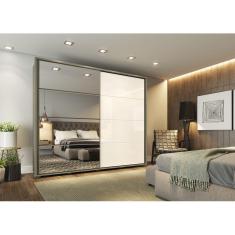 Guarda-Roupa Casal Cavic 2 Portas Deslizantes 6 Gavetas Henn