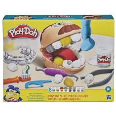 Conjunto Massinha Play-Doh Brincando de Dentista - Hasbro