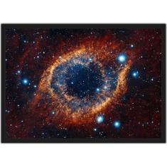Quadro Decorativo Galáxia Universo Planetas Cosmos Espaço Salas Quarto