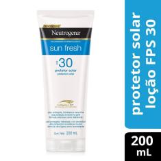 Protetor Solar Corporal Neutrogena Sun Fresh FPS 30 200ml