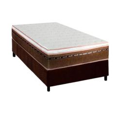 Cama Box Solteiro: Colchão Molas MasterPocket Ensacadas Luckspuma New 