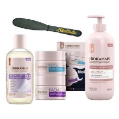 Agua Micelar 7/1+Creme Dia e Noite+Sabonete Facial Hidramais
