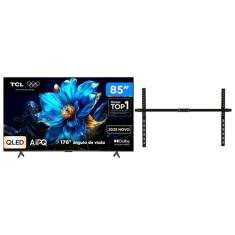 Smart TV 85 TCL 4K UHD QLED 85P7K Google TV - AiPQ + Suporte Indusat S