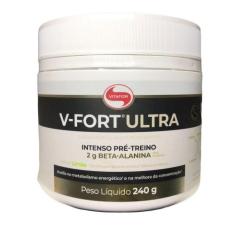 V-Fort Ultra Pré Workout (240G) - Sabor: Limão - Vitafor