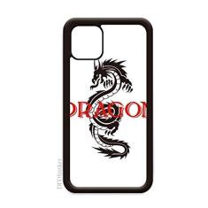 Capa para iPhone 12 Pro Max Animais do Oriente do Mito Dragão para Apple Mini Mobile Case