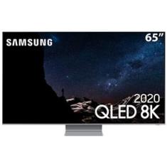 Smart TV QLED 65" UHD 8K Samsung 65Q800T Processador com IA, Borda Infinita, Alexa Built in, Som em Movimento, Modo Ambiente 3.0