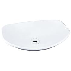 Kit Cuba L45 C/Torneira Link 1062 Metal + Válvula Click 1 1/2'' (4,0cm) + Sifão Cromado + Flexível Branca