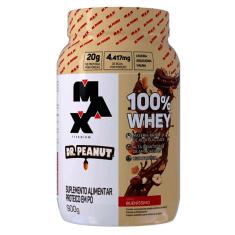 100% whey dr. Peanut pote 900g bueníssimo - Max Titanium