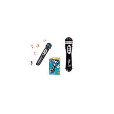 Kit 5 Brinquedos Microfone Musical Preto Infantil Luz E Som